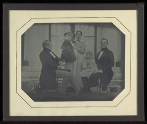 Group Portrait of Five Members of the Circle of Eynard-Lullin